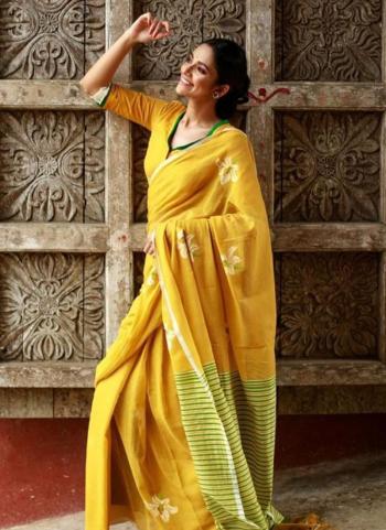 2023y/January/38095/Yellow Linen Daily wear Digital Printed Saree-MANGALYA52-2.jpg